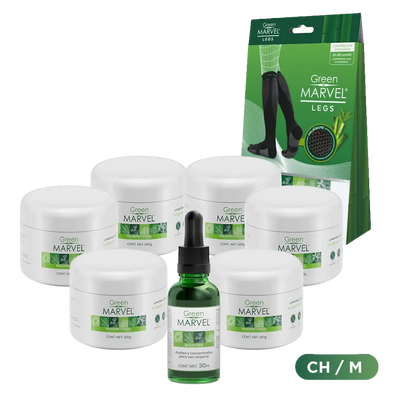 Green Marvel 120g 6 pz + 1 Booster + 1 Legs