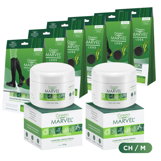 Green Marvel Legs 6 pzs + 2 GM 120g de regalo