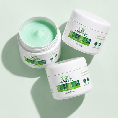 Presentaciones de Green Marvel bálsamo herbal