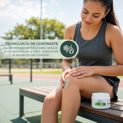 Efecto frío-calor de Green Marvel bálsamo herbal