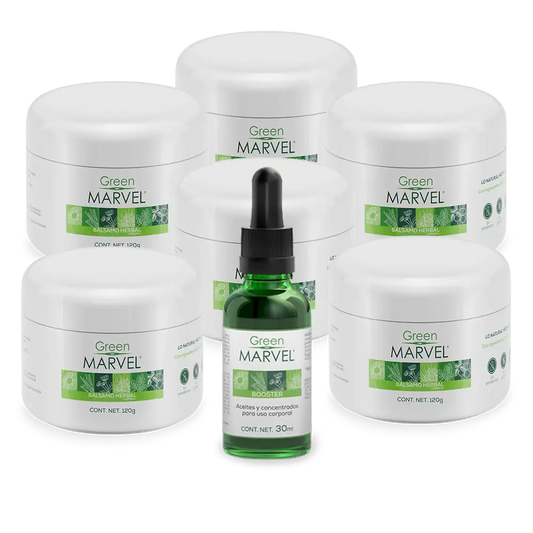 Green Marvel 120g 6 pzs + 1 Booster