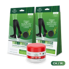 Green Marvel Legs 2 pzs+ 1 GM Varicare 120g