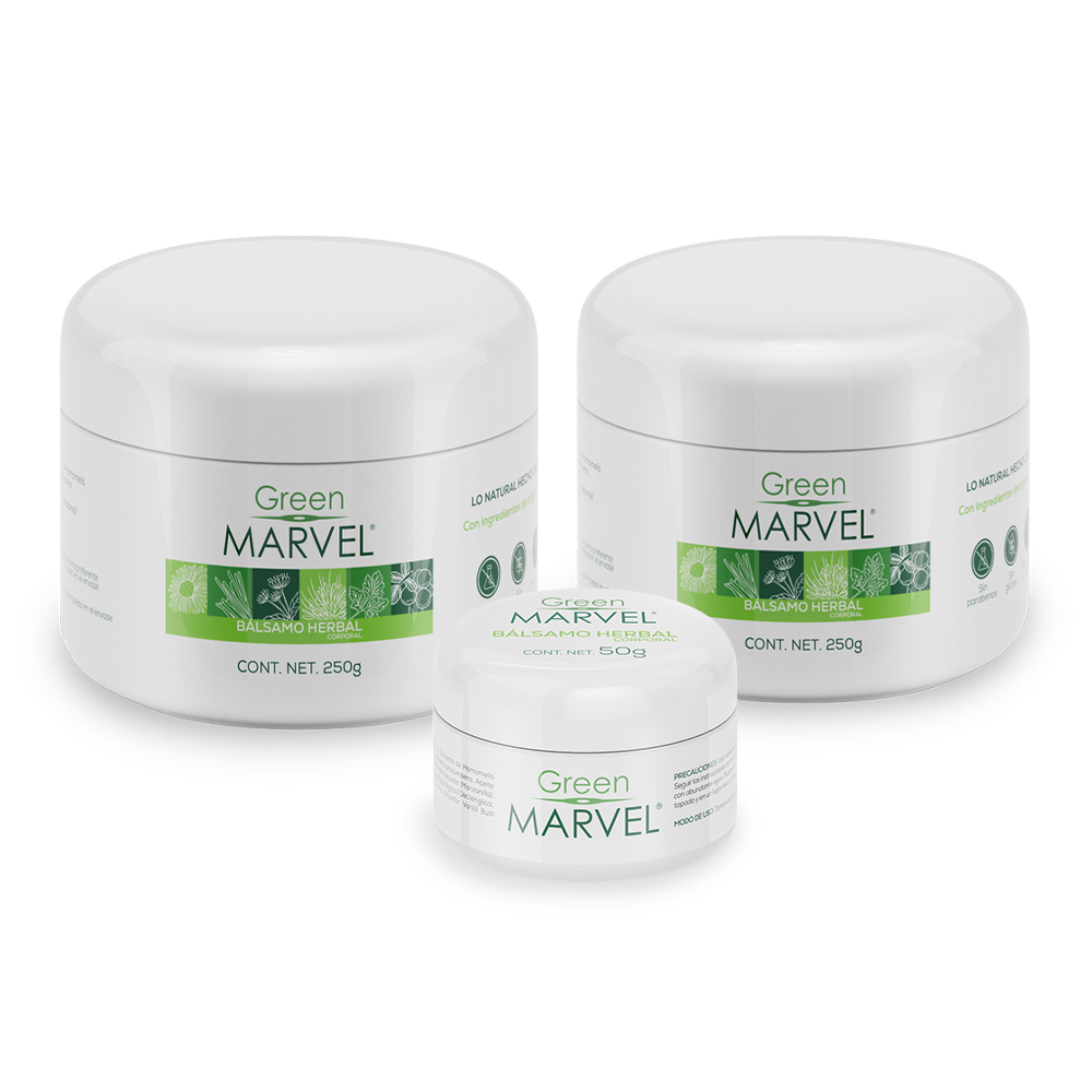 Green Marvel 250g 2 pzs + 1 GM 50g