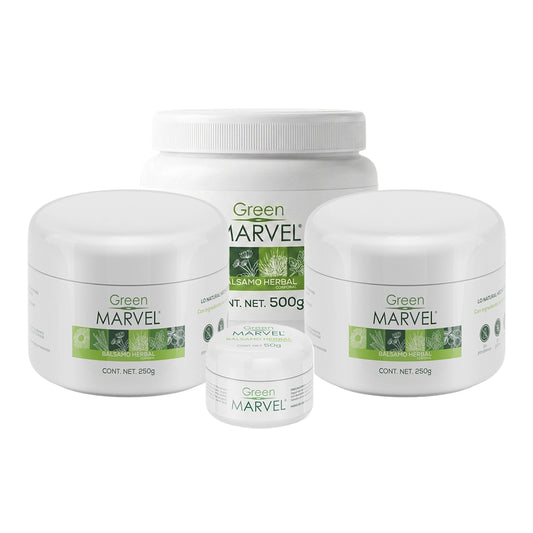 Green Marvel 500g 1 pz + 2 GM 250g + 1 GM de bolsillo (50g)