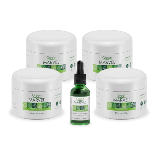 Green Marvel 250g 4 pzs + 1 Booster