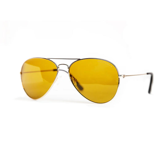 Lentes de sol Eagle Eyes® Aviator Classic Gold