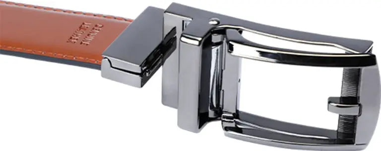 Cinturón de piel reversible Xtender, combinación negro y café
